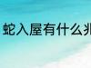 蛇入屋有什么兆头 蛇入屋是什么意思