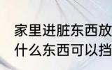 家里进脏东西放什么 家里进脏东西放什么东西可以挡住